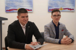 Ректор АГУ Игорь Алексеев встретился с выпускниками военного учебного центра