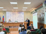 Сегодня зампред Правительства - министр финансов Елена Рязанова приняла участие в итоговом заседании коллегии в Управлении Федерального казначейства по Астраханской области под председательством Юрия Сафрыгина.