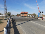 На въезде в Ахтубинск Астраханской области временно закроют железнодорожный переезд