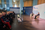Мария Лиджиева: приняла участие в "Прямом разговоре" Губернатора с Ириной Гусевой