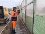 Уборка в городе ведется в усиленном режиме