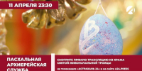 Телеканал «Астрахань 24» проведёт прямую трансляцию пасхального богослужения - Астрахань 24