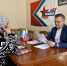Владимир Сухарев провел личный прием граждан и наградил директора юридической фирмы Почётной грамотой Думы Астраханской области - Дума