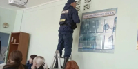 В астраханской школе из вентиляции достали испуганное животное - Bloknot-Astrakhan.Ru
