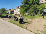В рамках Дней чистоты с улиц Астрахани еженедельно вывозят десятки кубометров мусора