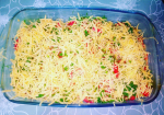 Как же это вкусно. Простая овощная пицца с сосисками
