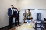 В Астрахани передали спецоборудование и гуманитарную помощь для бойцов подразделения БПЛА