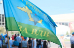 Астраханские десантники принимают поздравления