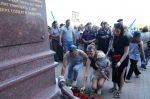 Астраханские десантники принимают поздравления