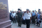 Астраханские десантники принимают поздравления