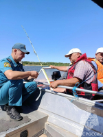 Водные патрули выявляют нарушителей на воде