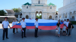 В Астраханском кремле состоялась акция, посвященная Дню Государственного флага России