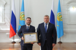 Игорь Бабушкин наградил работников астраханского аэропорта