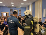 Сотрудники областного МЧС России встретились с кадетами Приволжского района