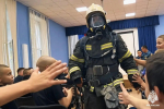 Сотрудники областного МЧС России встретились с кадетами Приволжского района