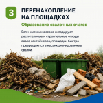 Скидка 50 % и 3-й рейс бесплатно: до окончания акции по приему строительных и растительных отходов осталось 15 дней