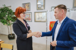 Гражданский долг и личное счастье: координатор Тимофей Щербаков застал молодожёнов на участке в Ленинском районе