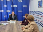 Депутат Думы Астраханской области Александр Тимофеев провёл первый приём граждан