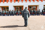 Сегодня в областном МЧС  России состоялся строевой смотр