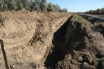 В Красноярском округе Астраханской области продолжается прокладка водопроводных сетей