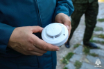 Огнеборцы 1 ПСЧ провели профилактический рейд в жилом секторе